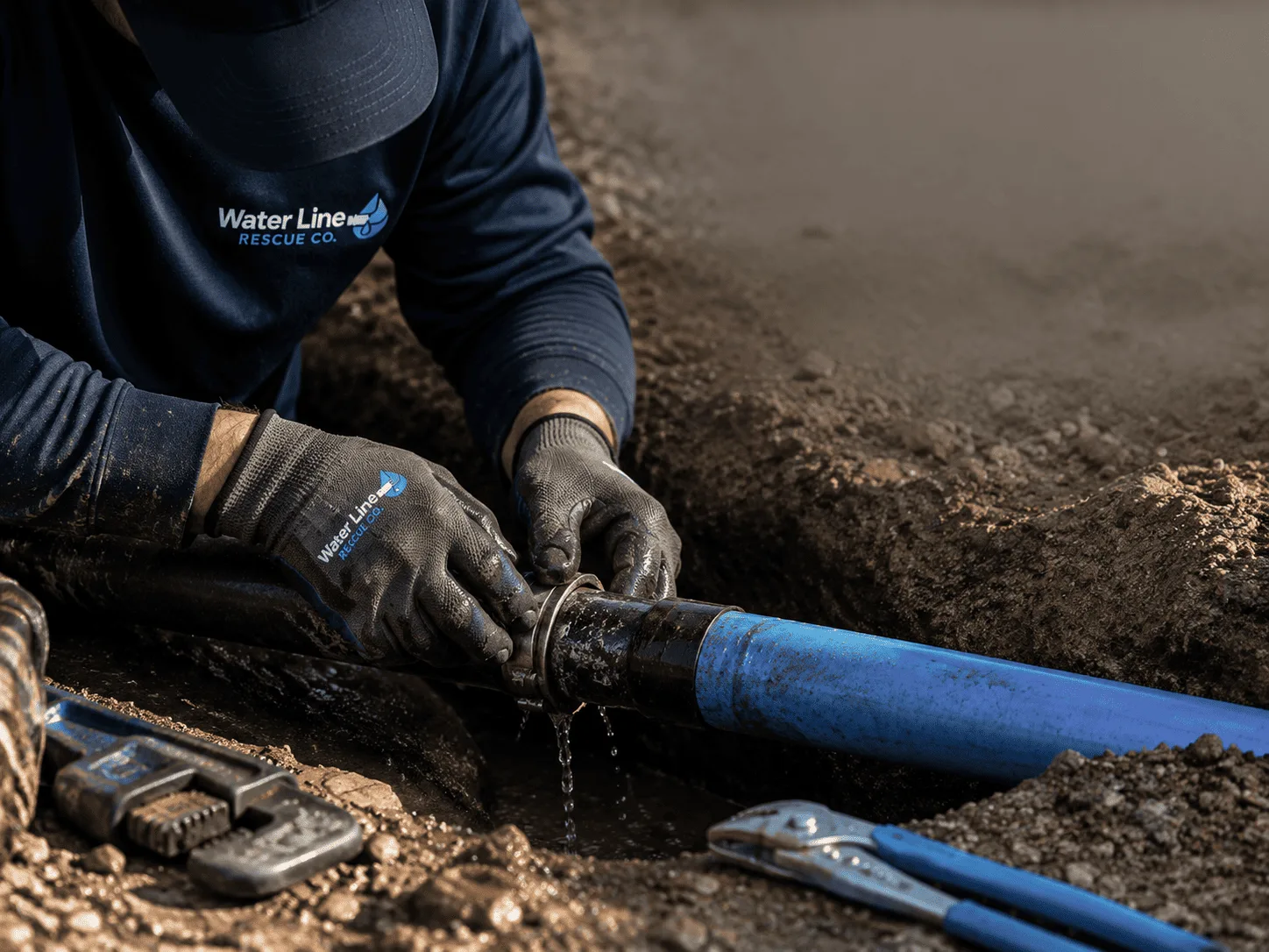 Why choose Water Line Repair in Olustee, OK